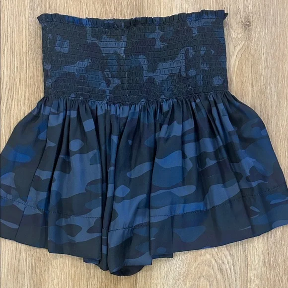 Koch Navy Blue Camouflage Women's Skirt Size XS - Picture 4 of 6
